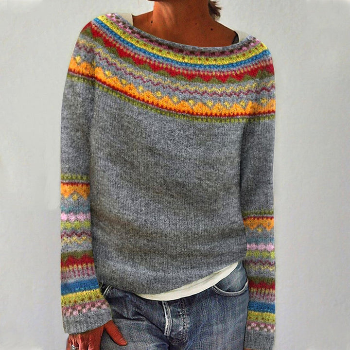 Hilda™ - Klassischer Retro-Pullover