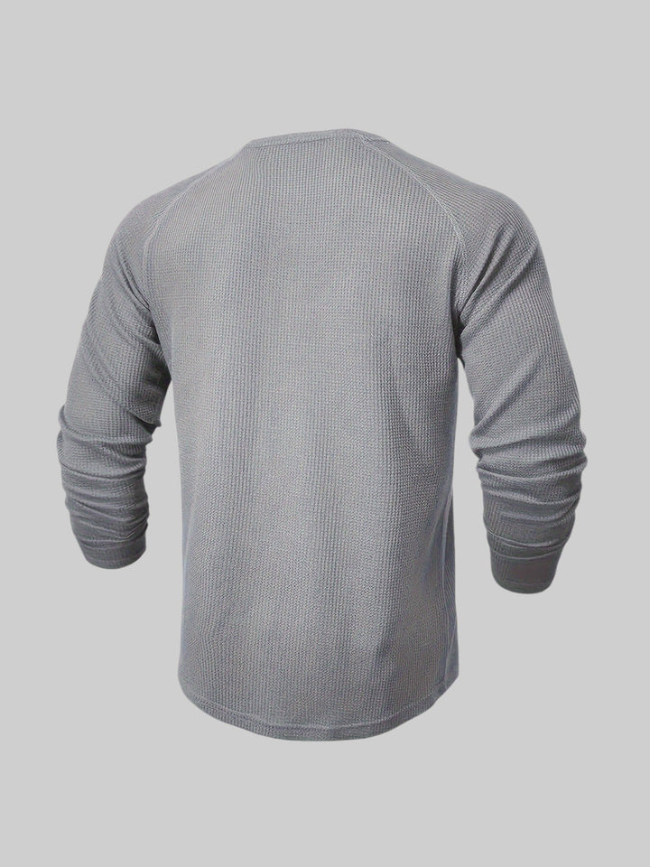 Mason – Lässiges Rippstrick-Langarmshirt