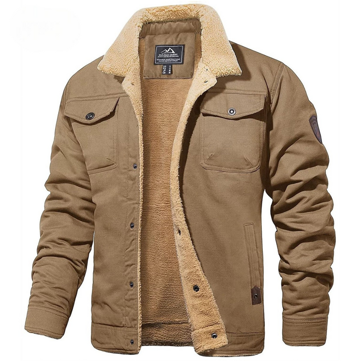Evander | Premium Fleece Cargo-Jacke