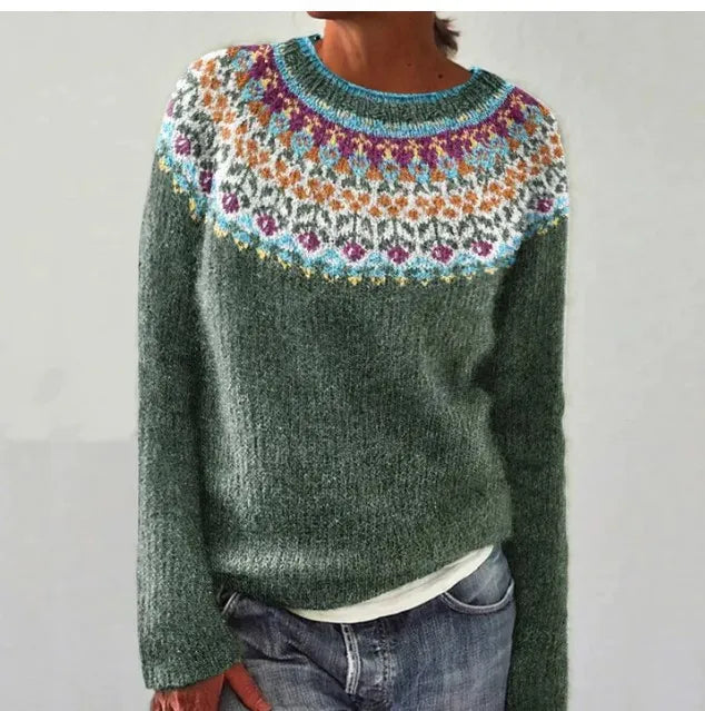 Hilda™ - Klassischer Retro-Pullover