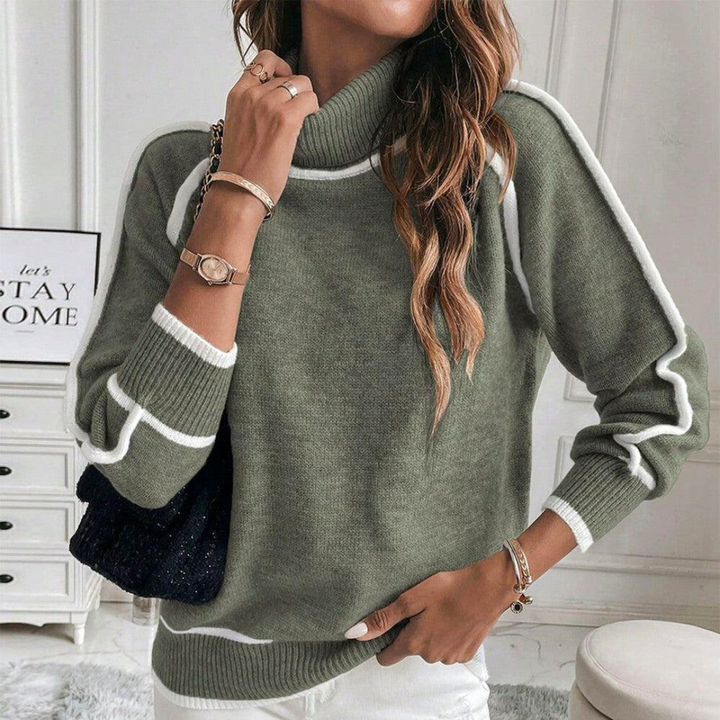 Anja | Stylischer Rollkragenpullover für Frauen
