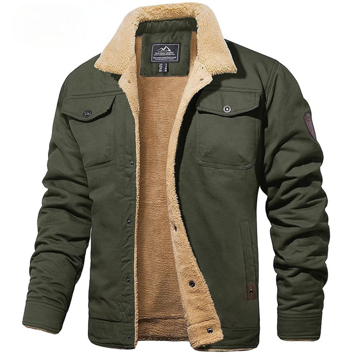 Evander | Premium Fleece Cargo-Jacke