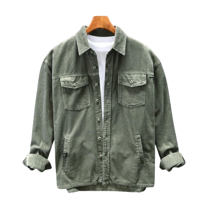 Bruno™ - Freizeit Vintage Kordjacke mit Mehreren Taschen