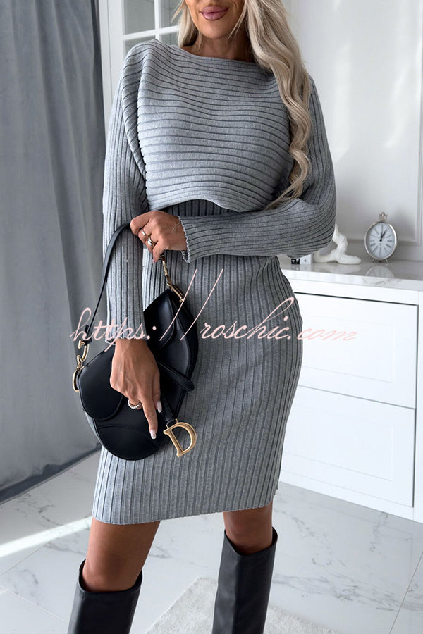 Auguste™ - Elegantes Minikleid mit Shirt