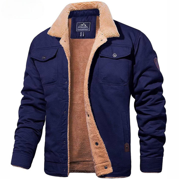 Evander | Premium Fleece Cargo-Jacke