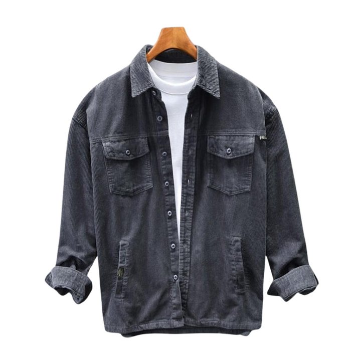 Bruno™ - Freizeit Vintage Kordjacke mit Mehreren Taschen