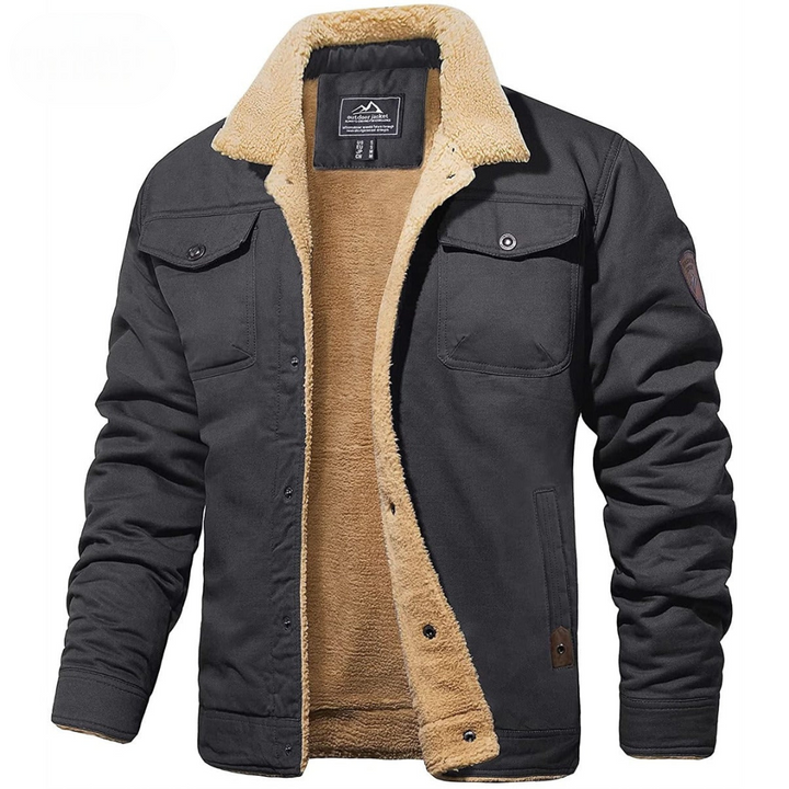 Evander | Premium Fleece Cargo-Jacke