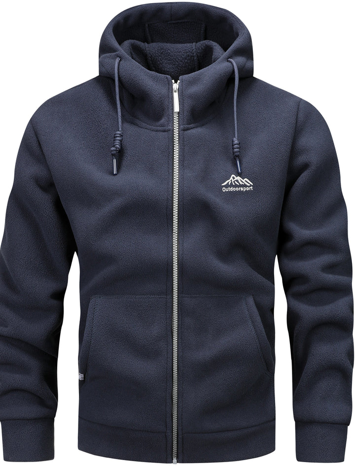 Christoph™ - Wärmende Fleecejacke mit Kapuze