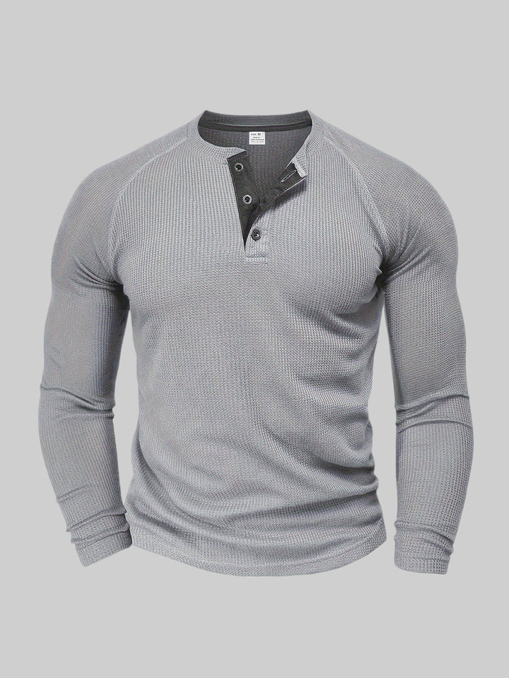 Mason – Lässiges Rippstrick-Langarmshirt
