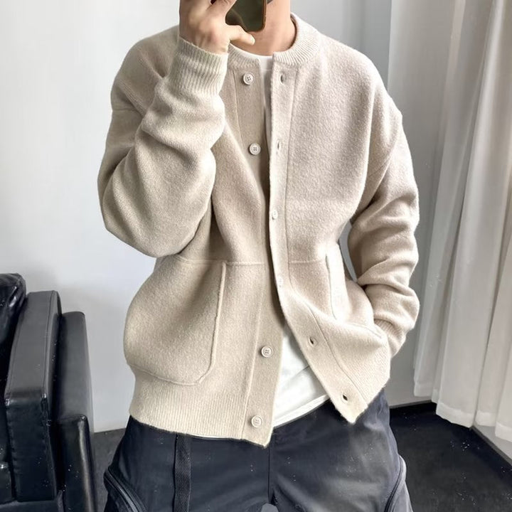 Henry™ - Klassischer Herrenpullover mit Knöpfen