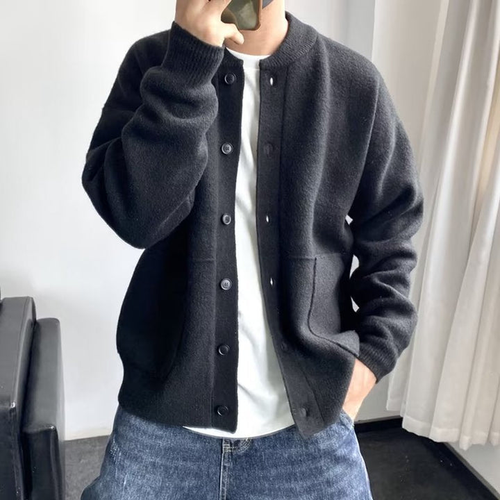 Henry™ - Klassischer Herrenpullover mit Knöpfen