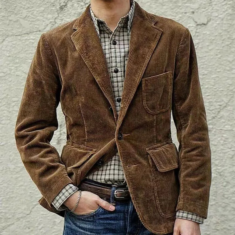 Florian™ - Blazer und Weste aus Kord