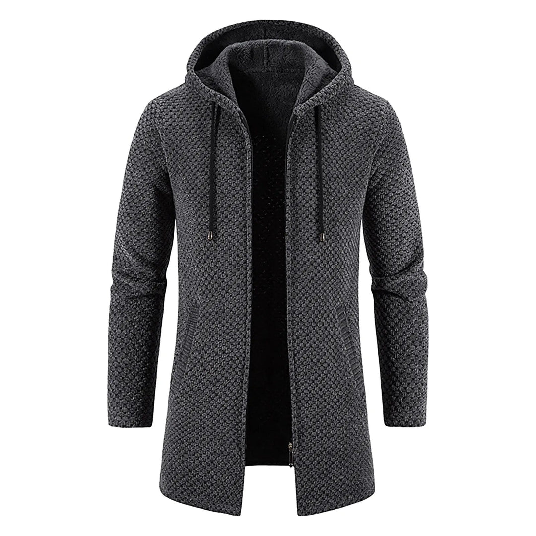 Oskar™ - Stilvolle Kapuzen-Wolljacke