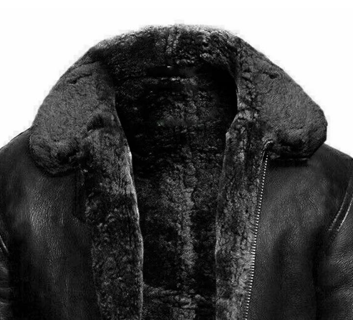 Alois™  - Robuste Leder-Winterjacke