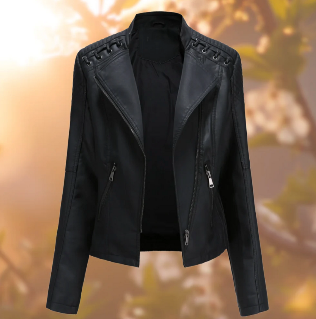 Anne™ - Klassische Lederjacke für Damen