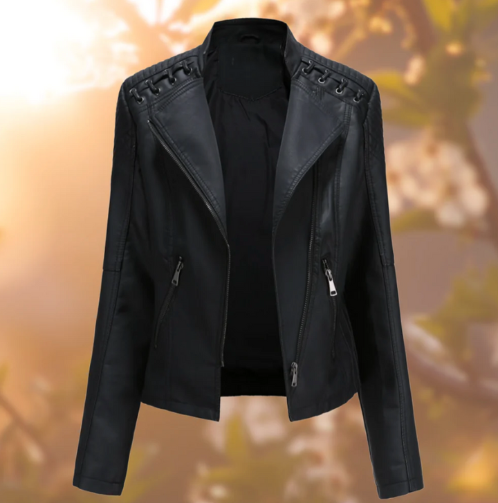 Anne™ - Klassische Lederjacke für Damen