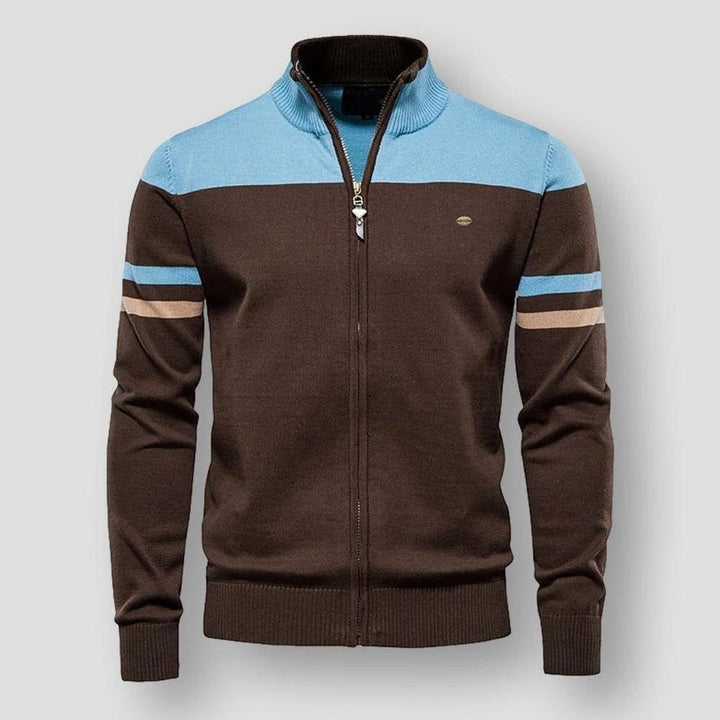 ATLAS - RETRO GESTREIFTE BOMBERJACKE