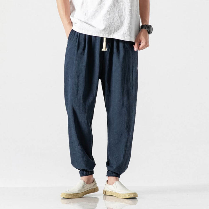 Antonio™ - Bequeme und leichte Hose aus Baumwolle und Leinen