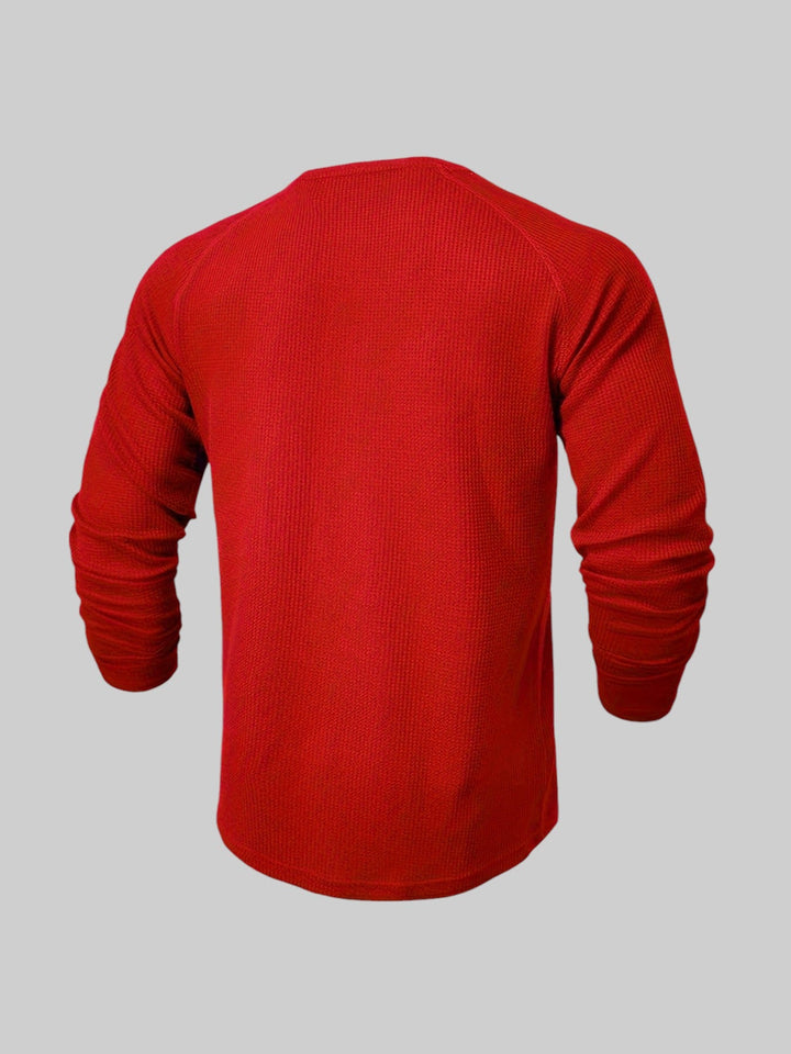 Mason – Lässiges Rippstrick-Langarmshirt