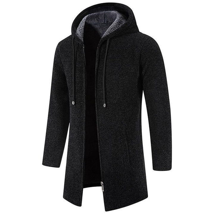 Oskar™ - Stilvolle Kapuzen-Wolljacke