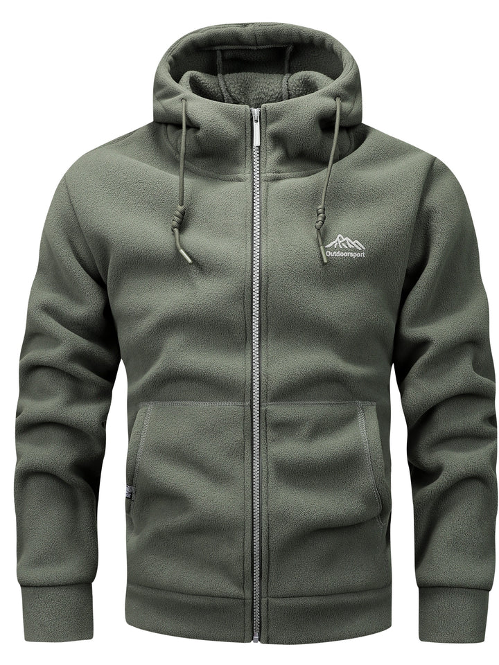 Christoph™ - Wärmende Fleecejacke mit Kapuze