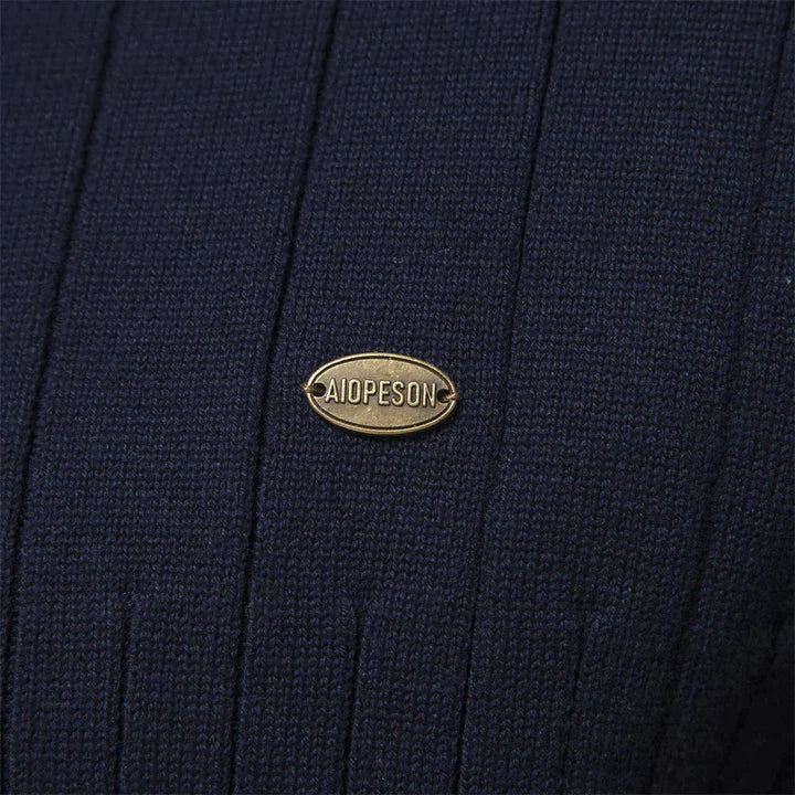 Oscar - Pullover mit halbem Reißverschluss