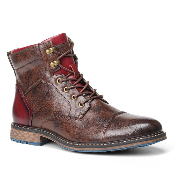 Leo™ - Handgefertigte Premium Oxford-Stiefel aus Leder